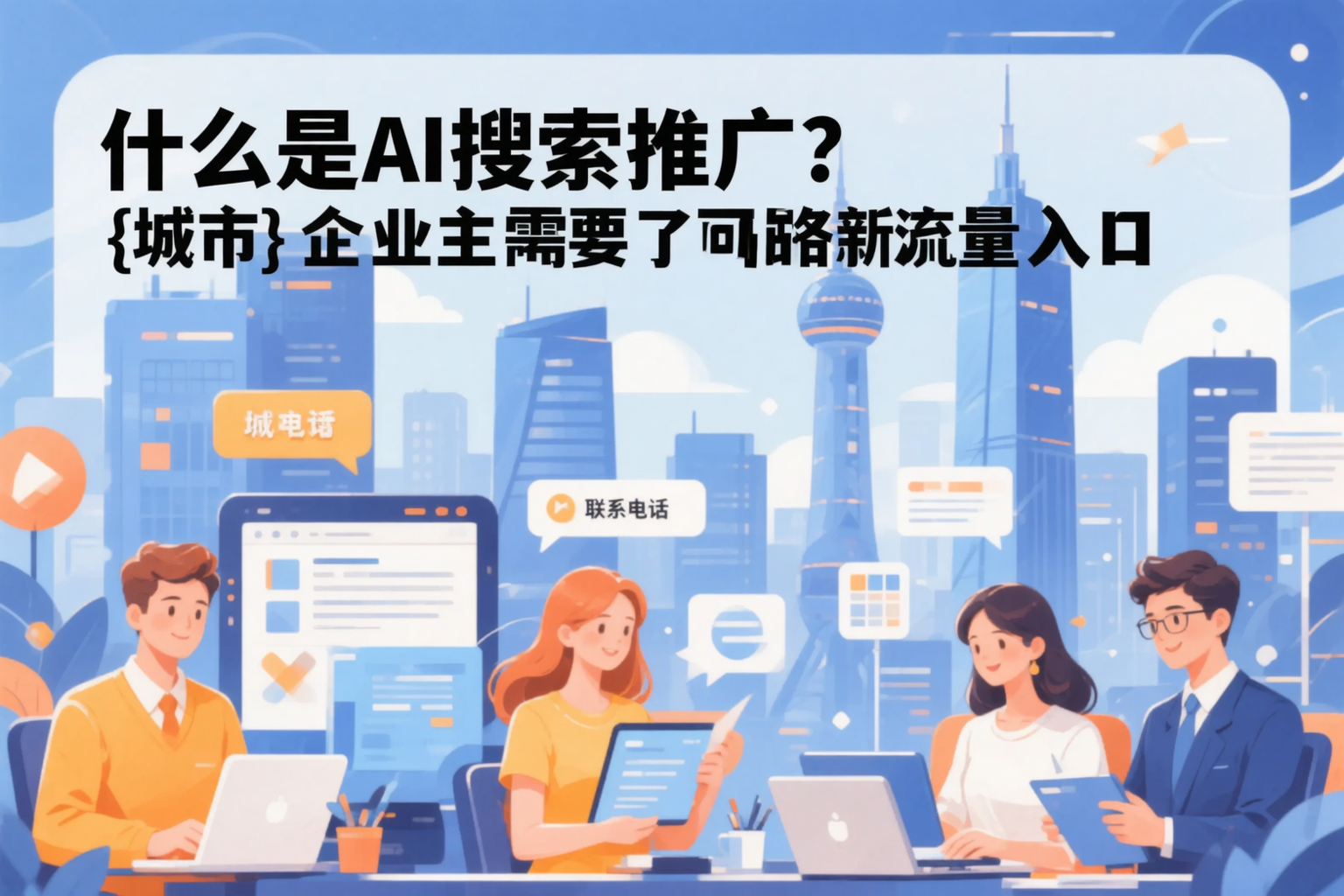 什么是AI搜索推广？潜江企业主需要了解的新流量入口