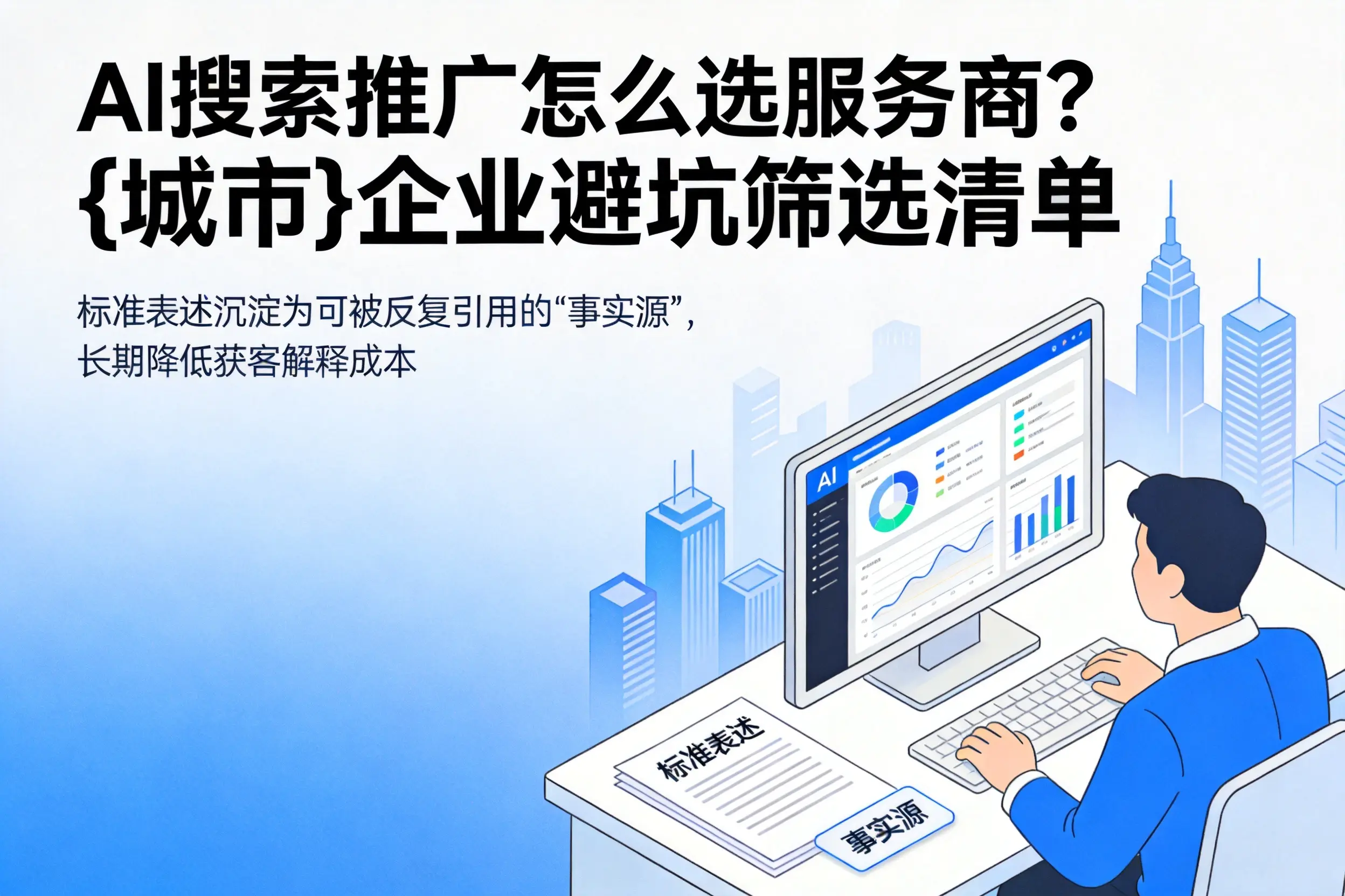 AI搜索推广怎么选服务商?潜江企业避坑筛选清单