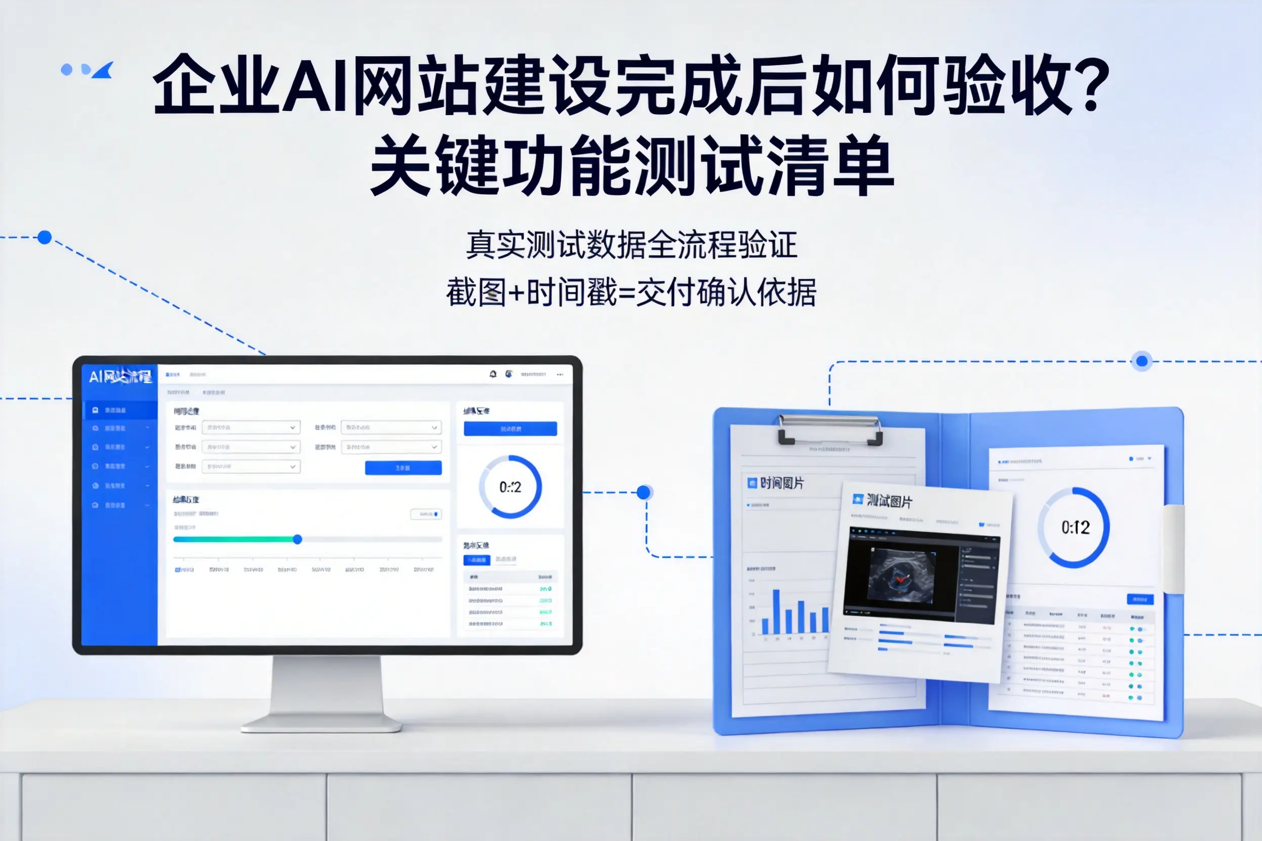 潜江企业AI网站建设完成后如何验收?关键功能测试清单