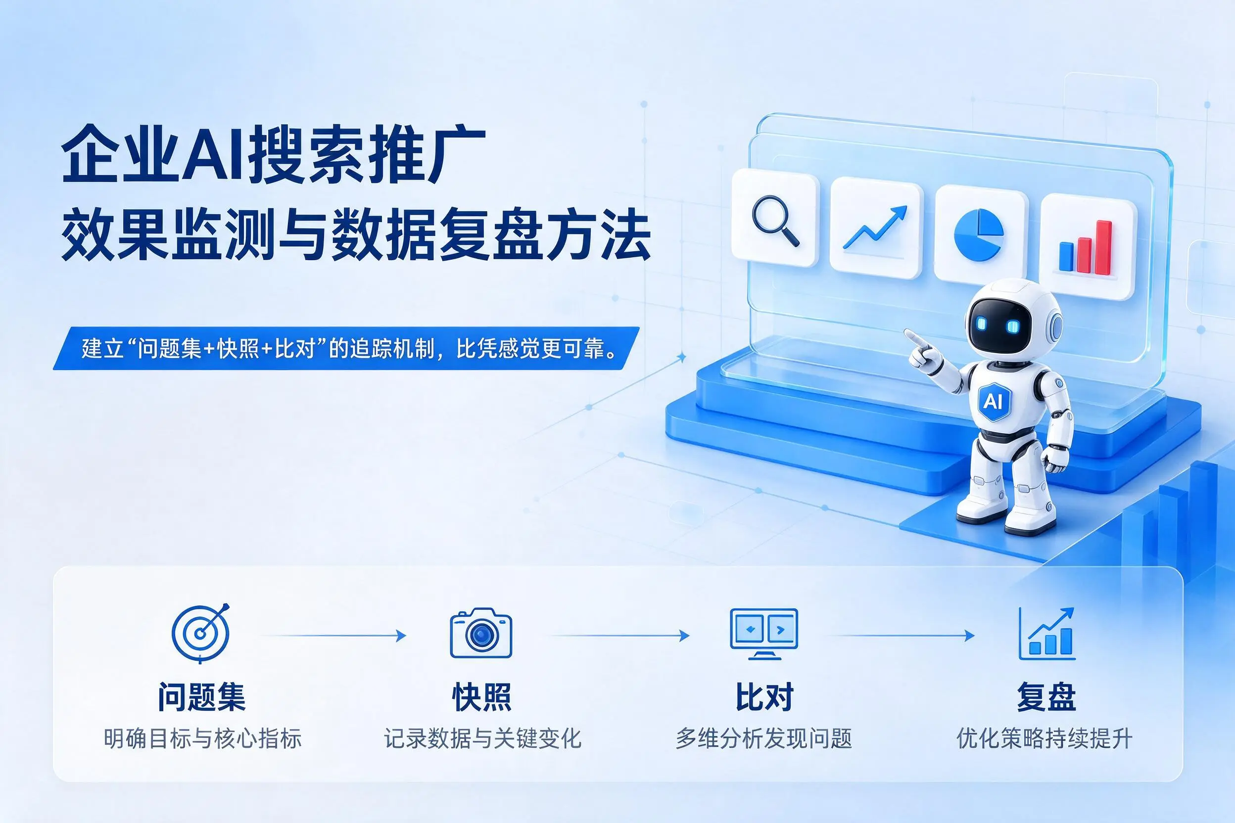 潜江企业AI搜索推广效果监测与数据复盘方法